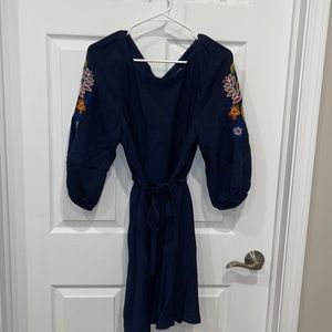 Loft Embroidered Dress